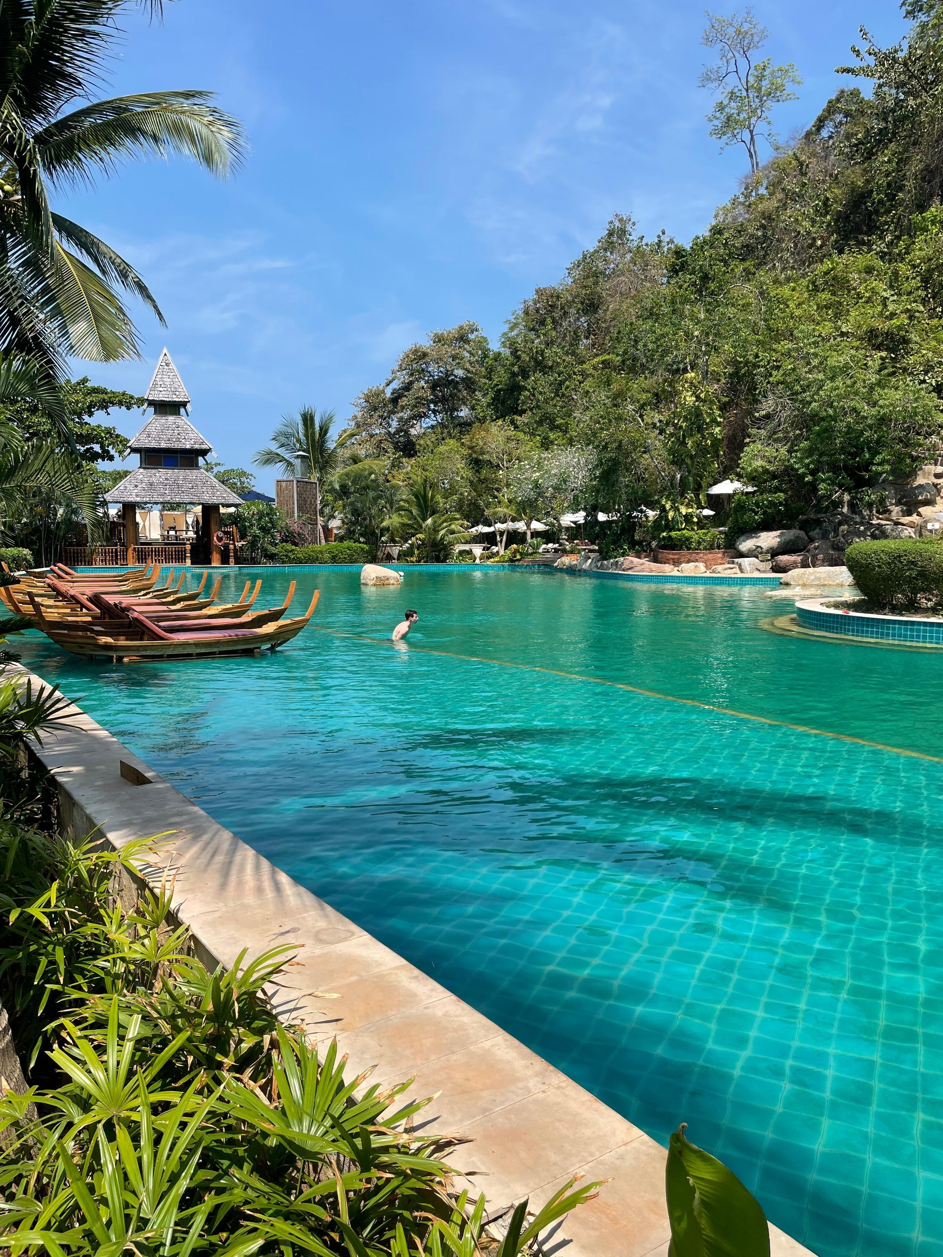 Lower pool
