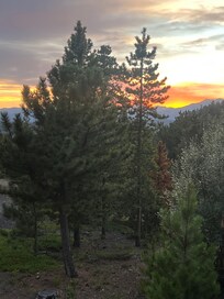View from the hot tub 😍