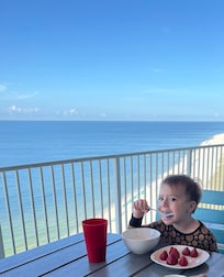 Breakfast with a view