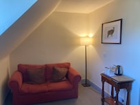 room had a nice seating area.