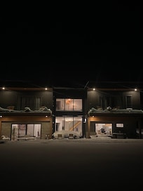 Outside view at night đ