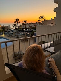 View from the balcony