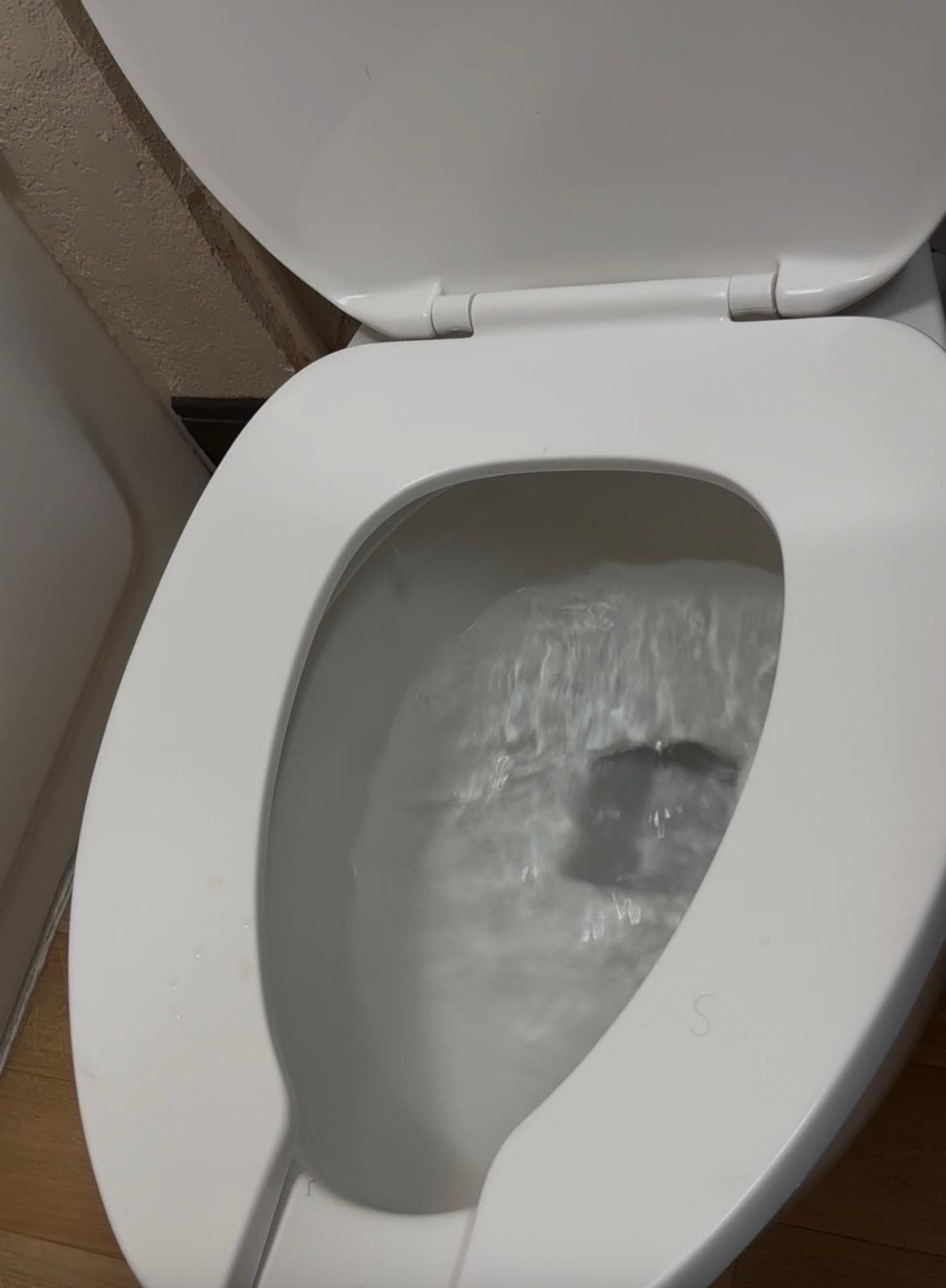 Toilet leaked all night