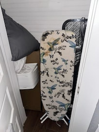 Stated closets in every room nope one closet and this is it all junk