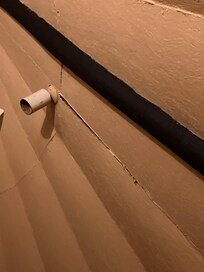 Cracks and holes everywhere