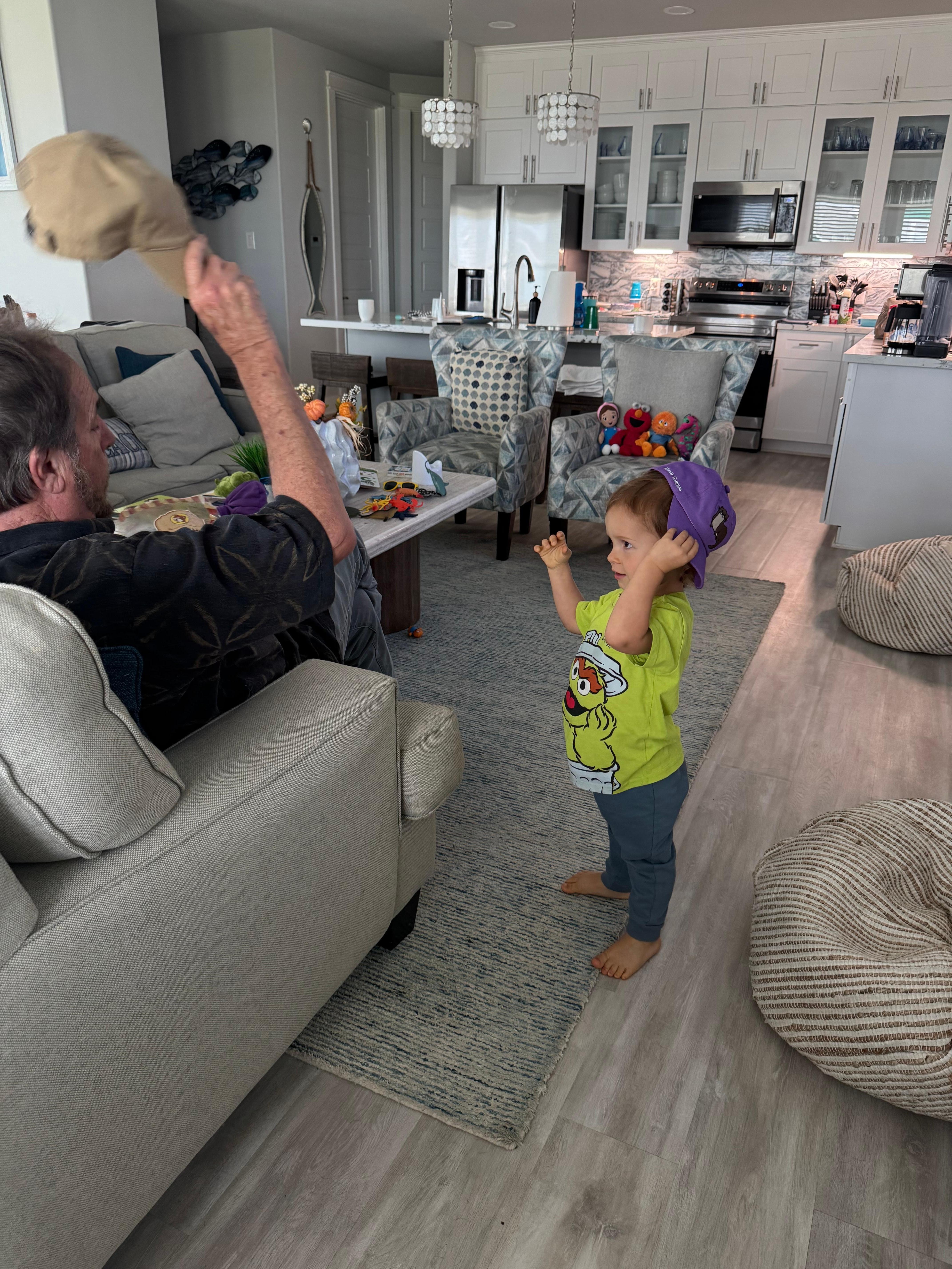 Great Grandpop hat trick