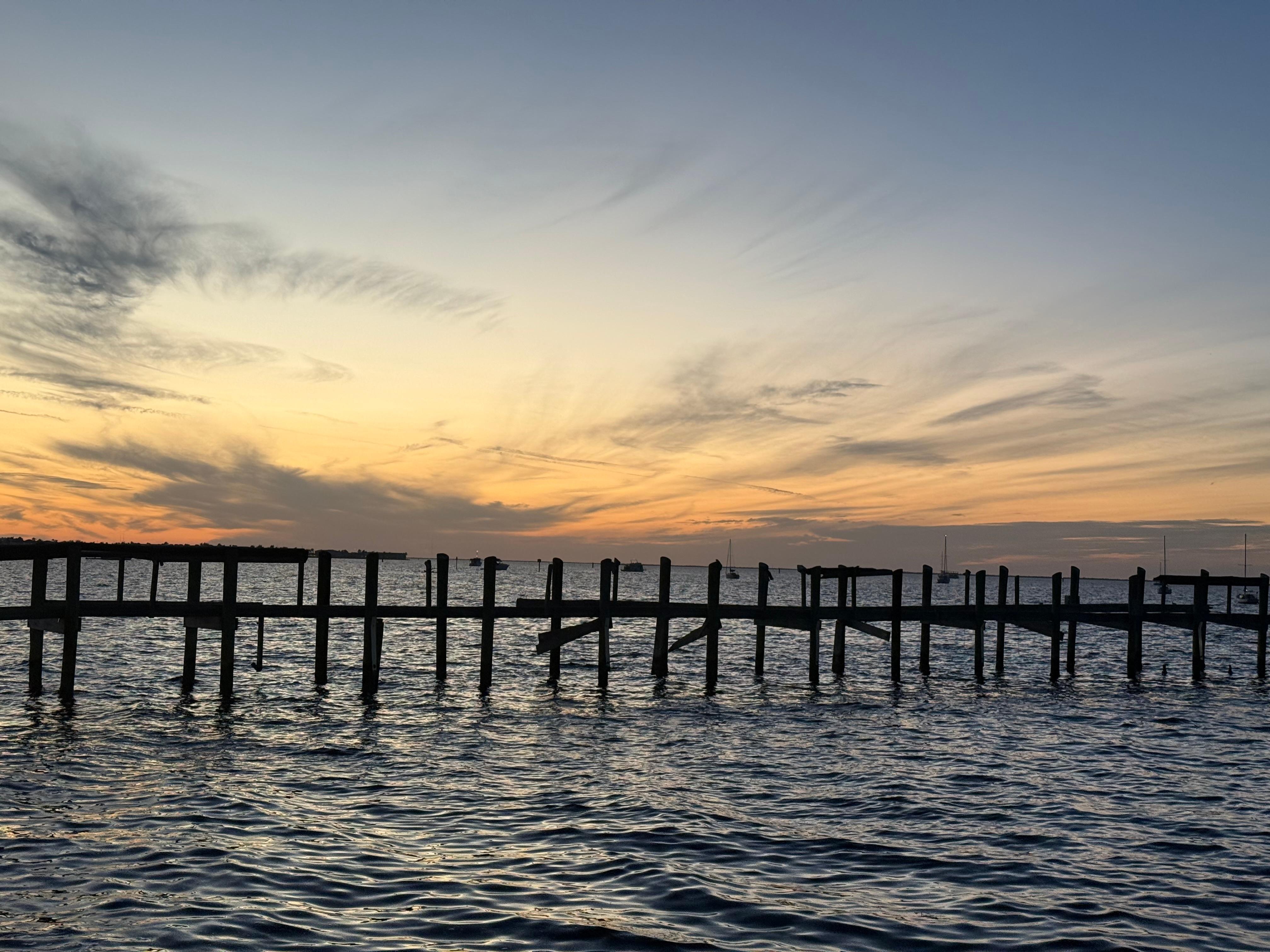 Beautiful sunsets in the park!