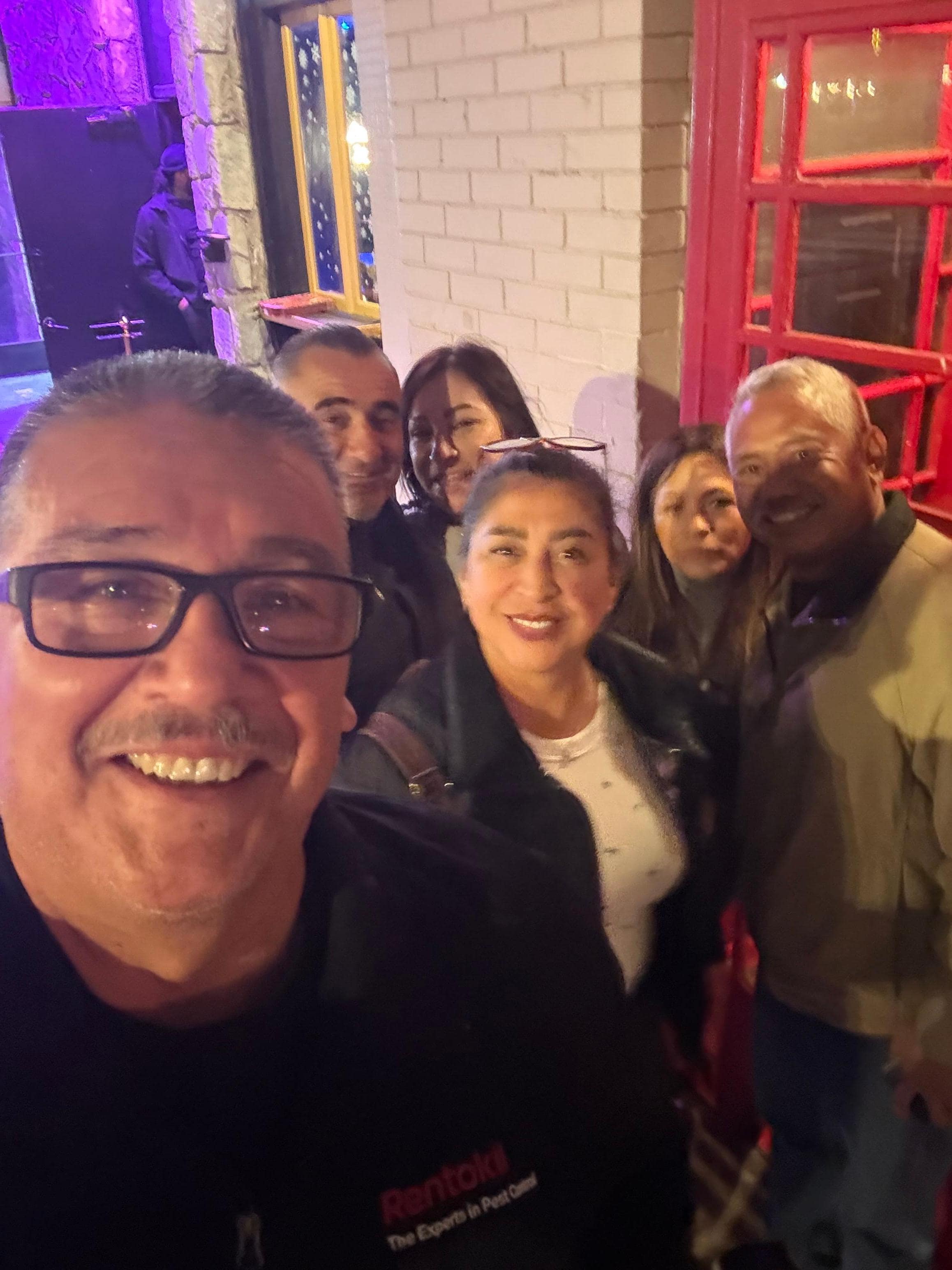 Red phone book lounge 