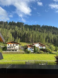 Blick vom Balkon