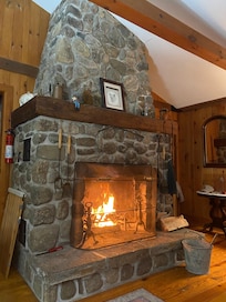 Great fireplace