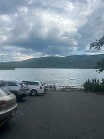 Parking lot view
