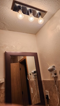 The bathroom light. Very creative.