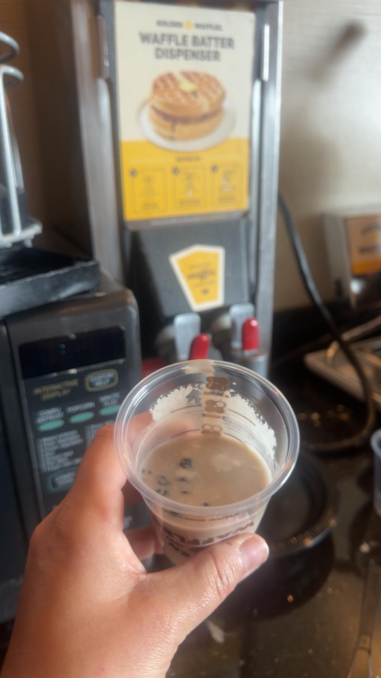 Waffle batter