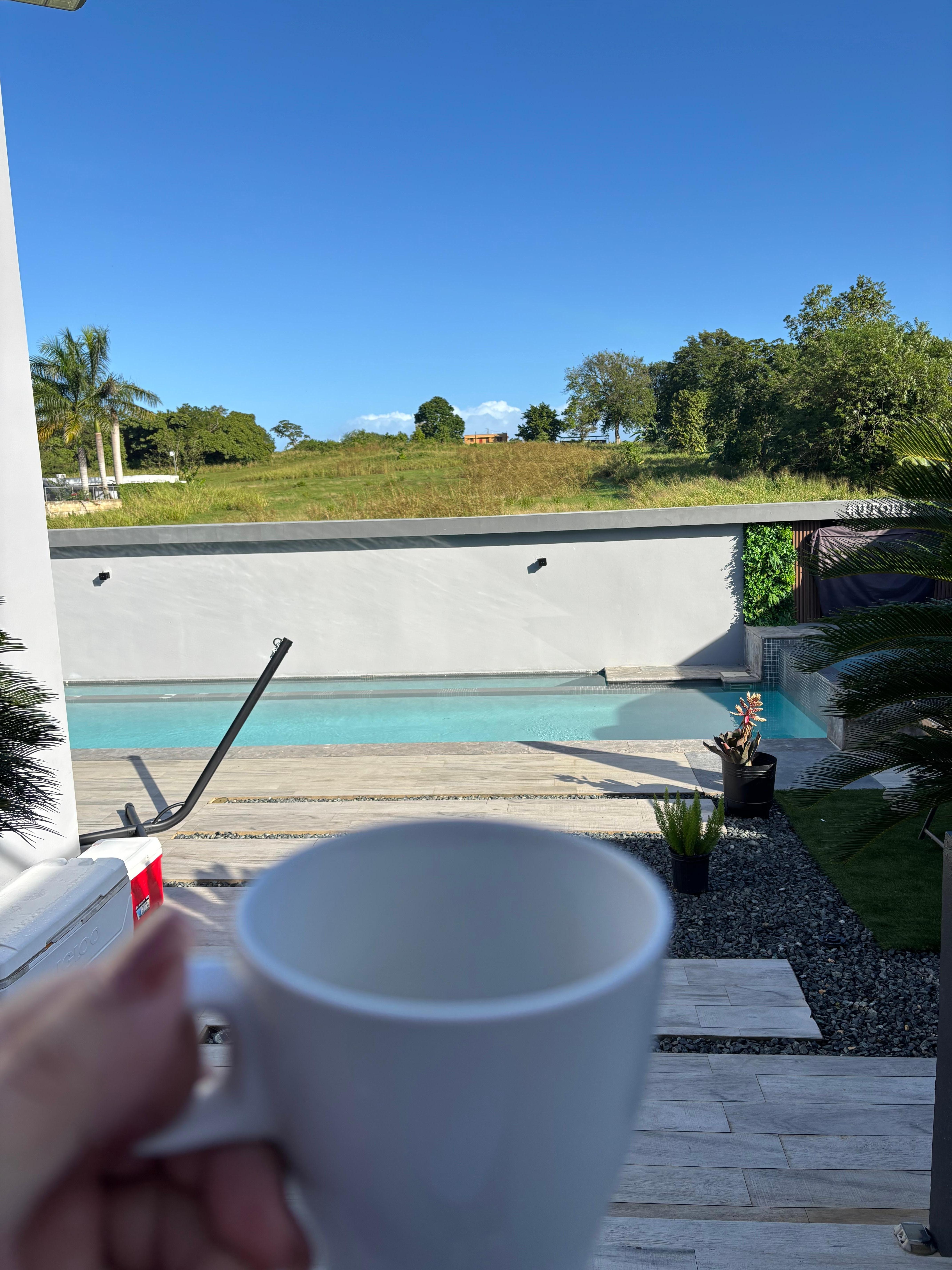 Coffee in the morning… relaxing therapy!