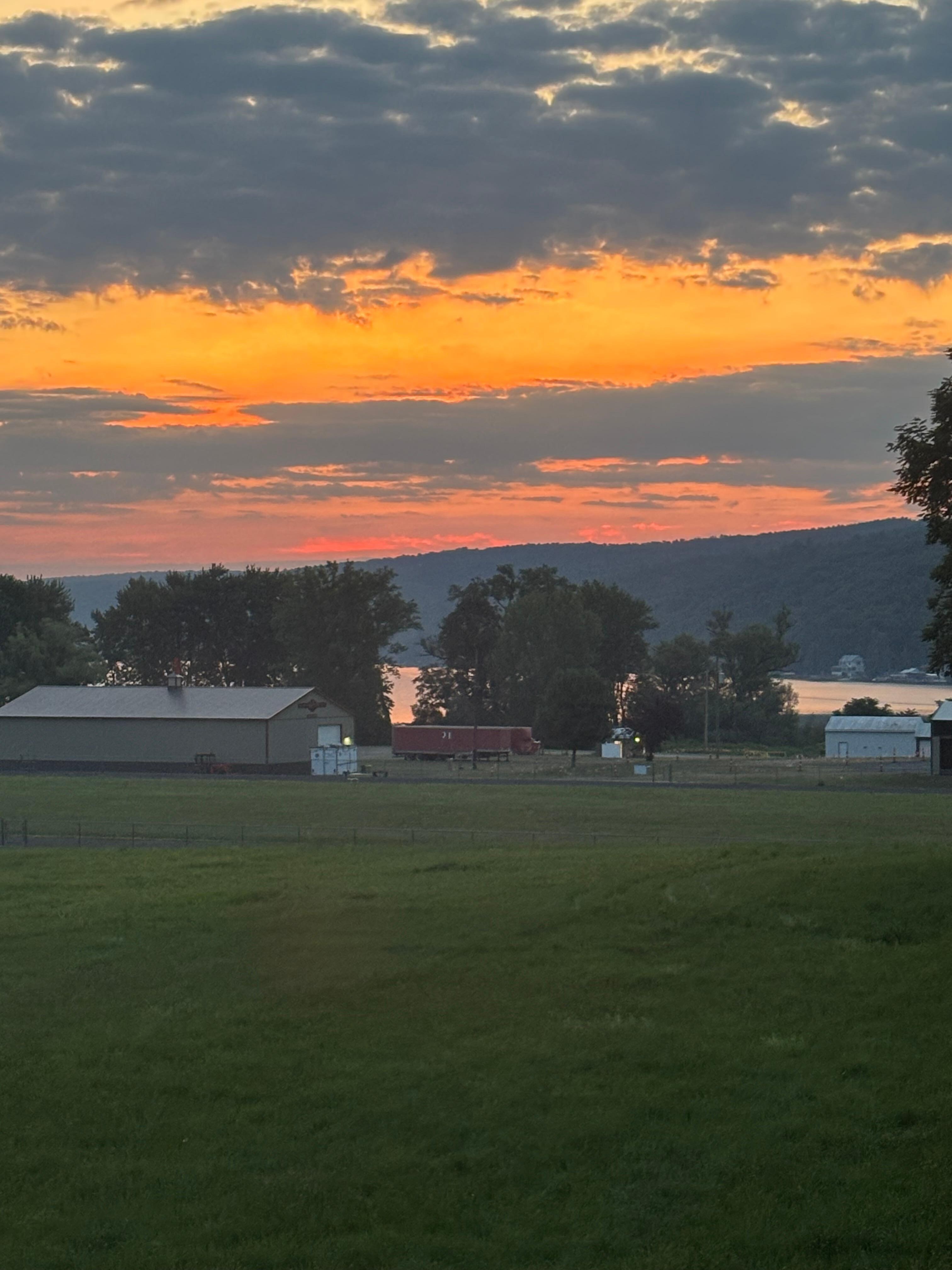 Sunrise over Keuka Lake