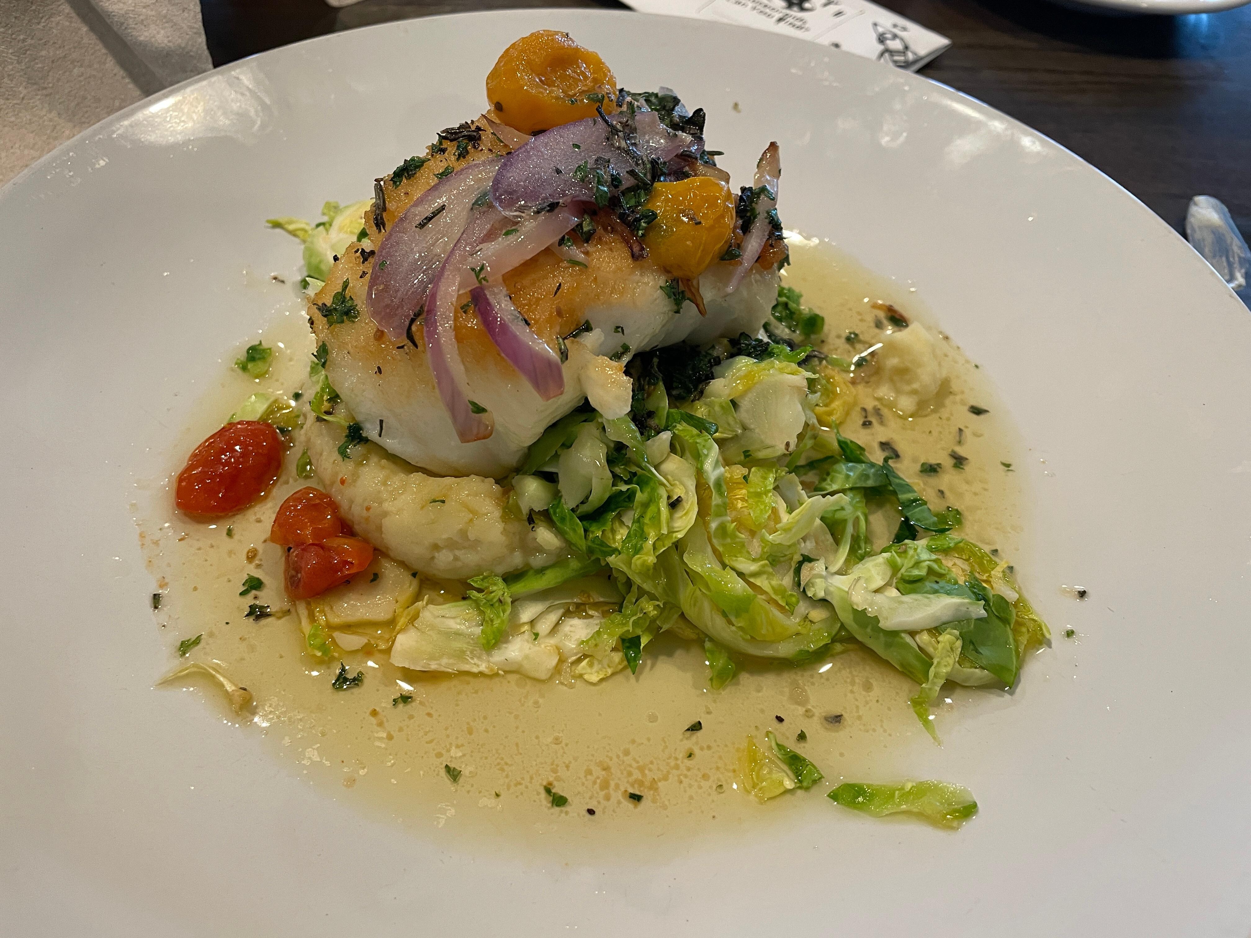 Napoli's sea bass