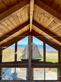 View from the loft bedroom.