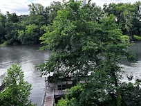 Back deck view ❤️