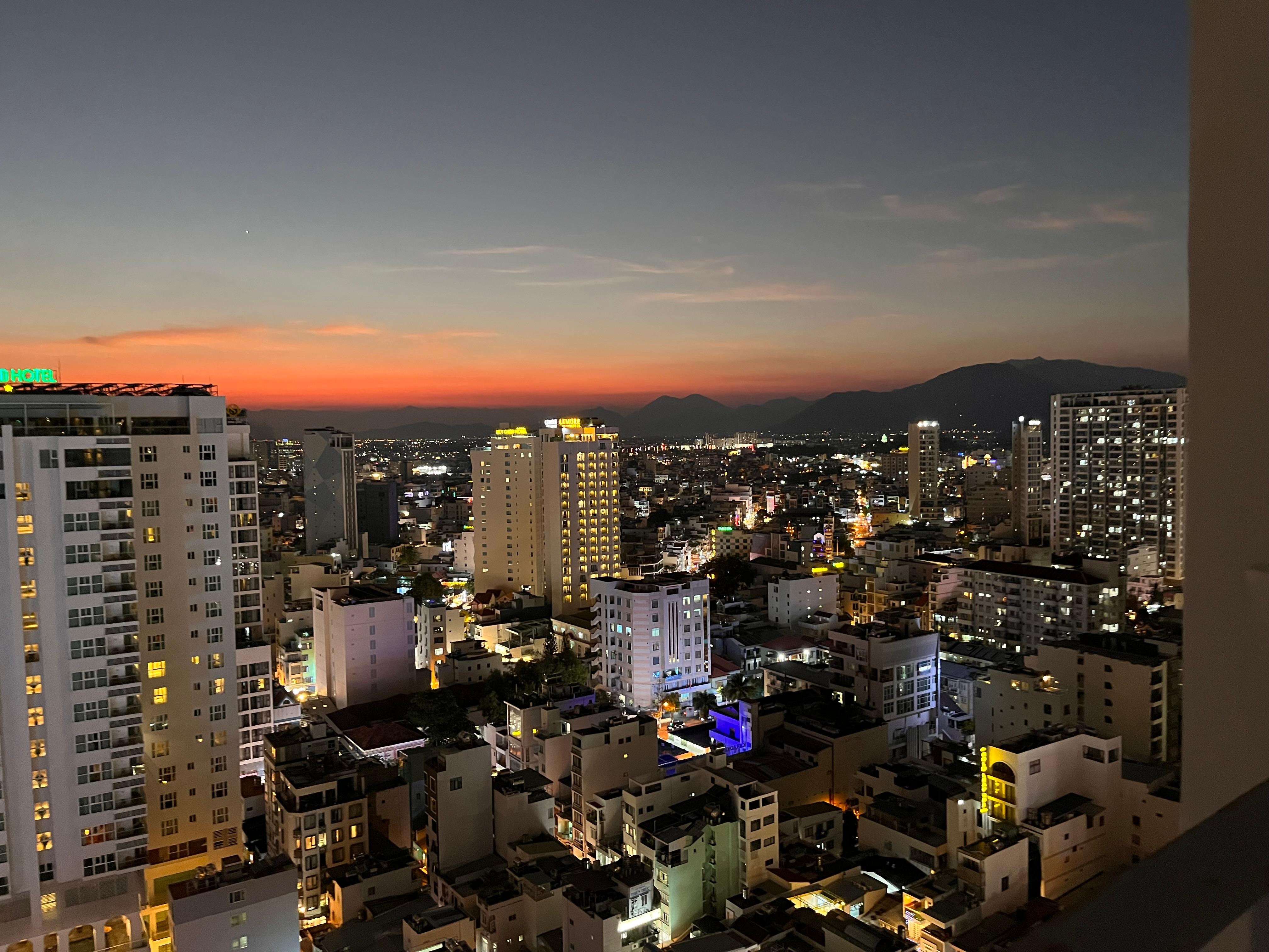 Taken from hotel room