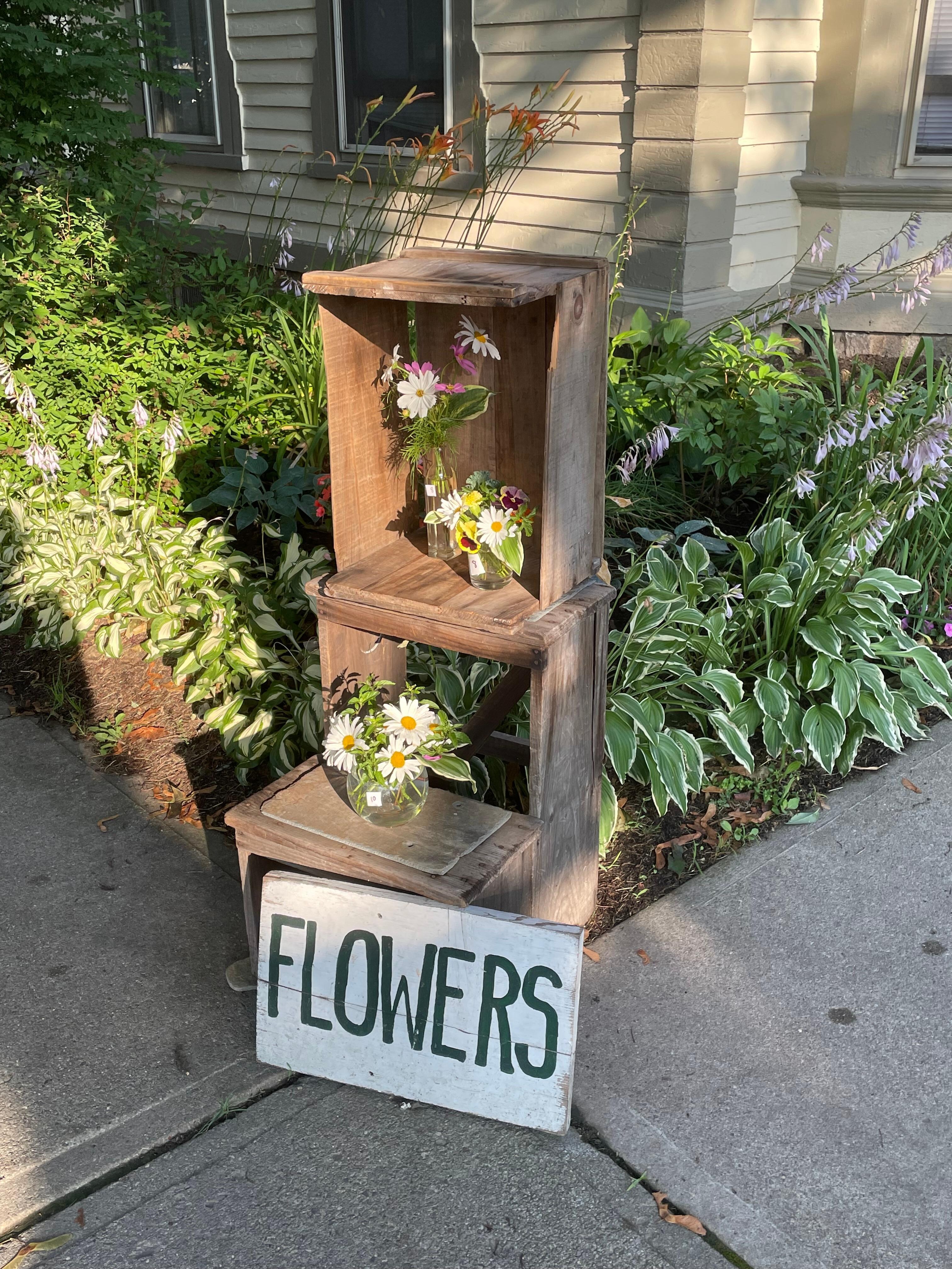 Flower Stand on Main street