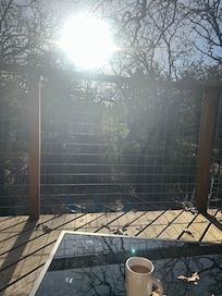 Morning coffee views