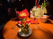 Apertivo at Cafe del Arance - outstanding!