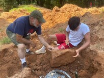 grandson found a large mineral deposit!