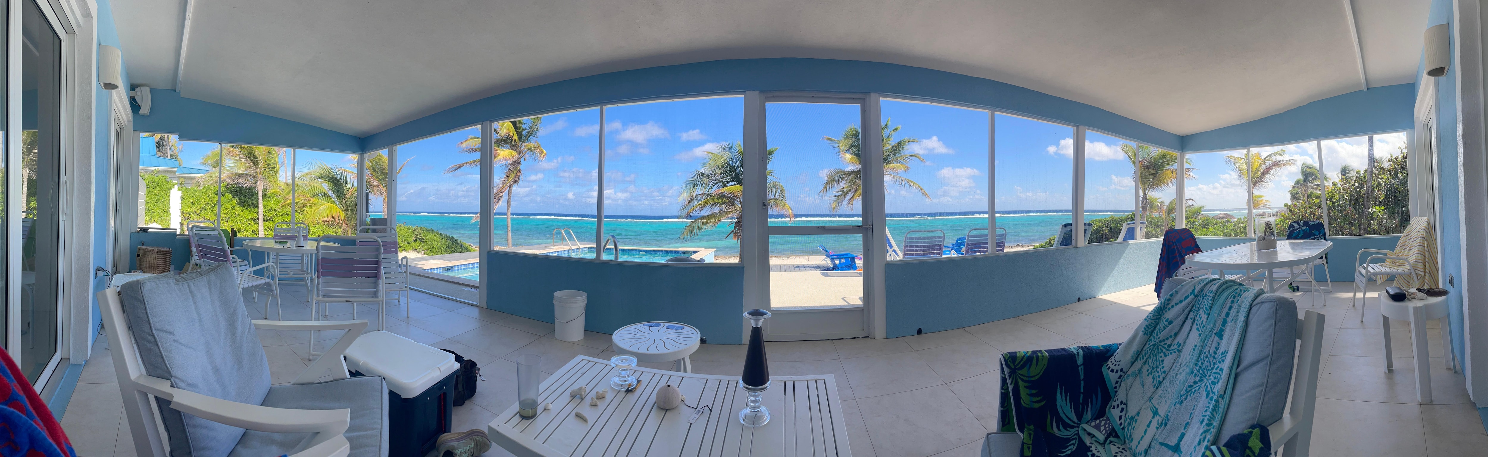 The screen porch was great!