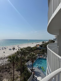 View from our balcony