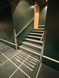 Dreaded stairs to get into my room.