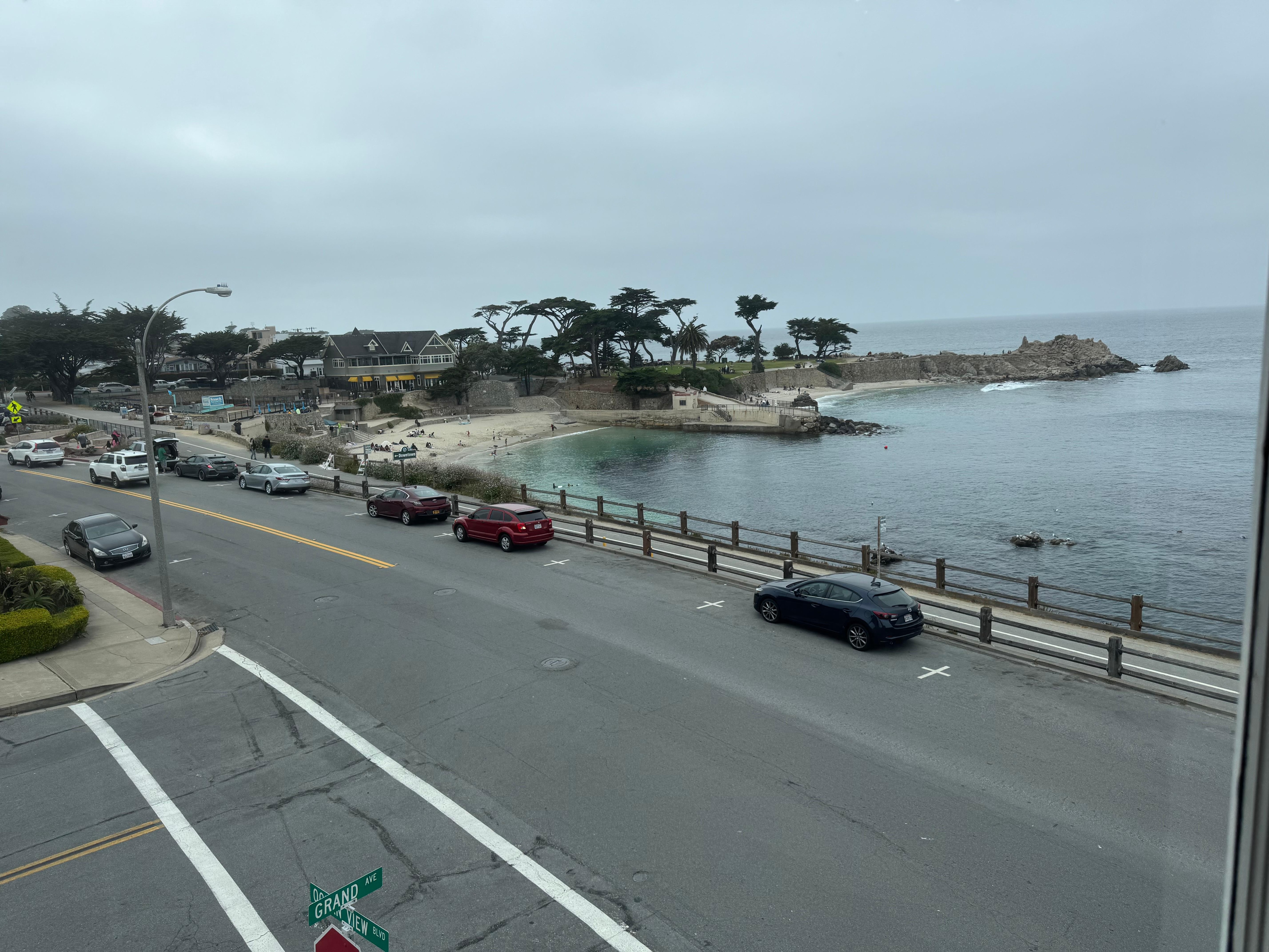 The view from our room