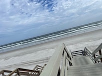 Beach access is across the street