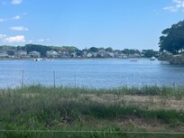 From the back of house on beach