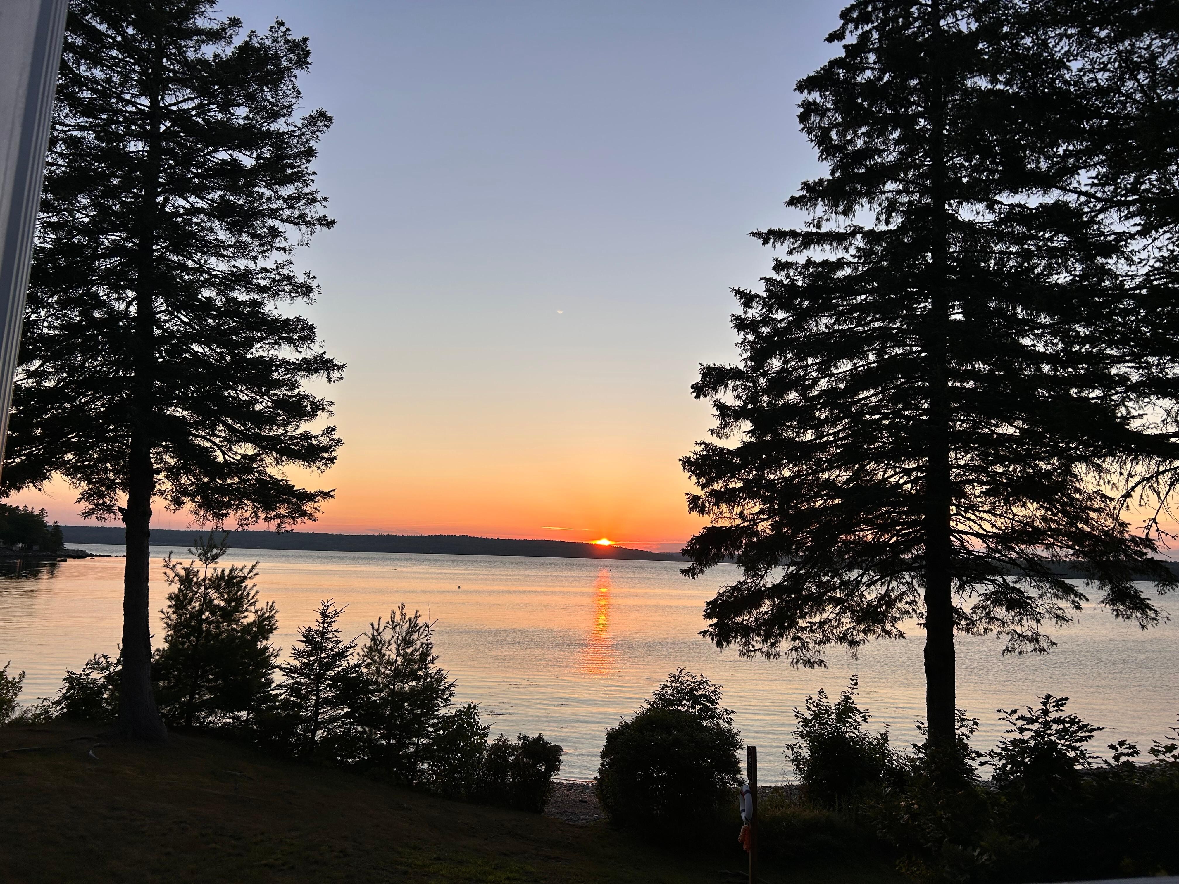 Sunsets were just breathtaking!