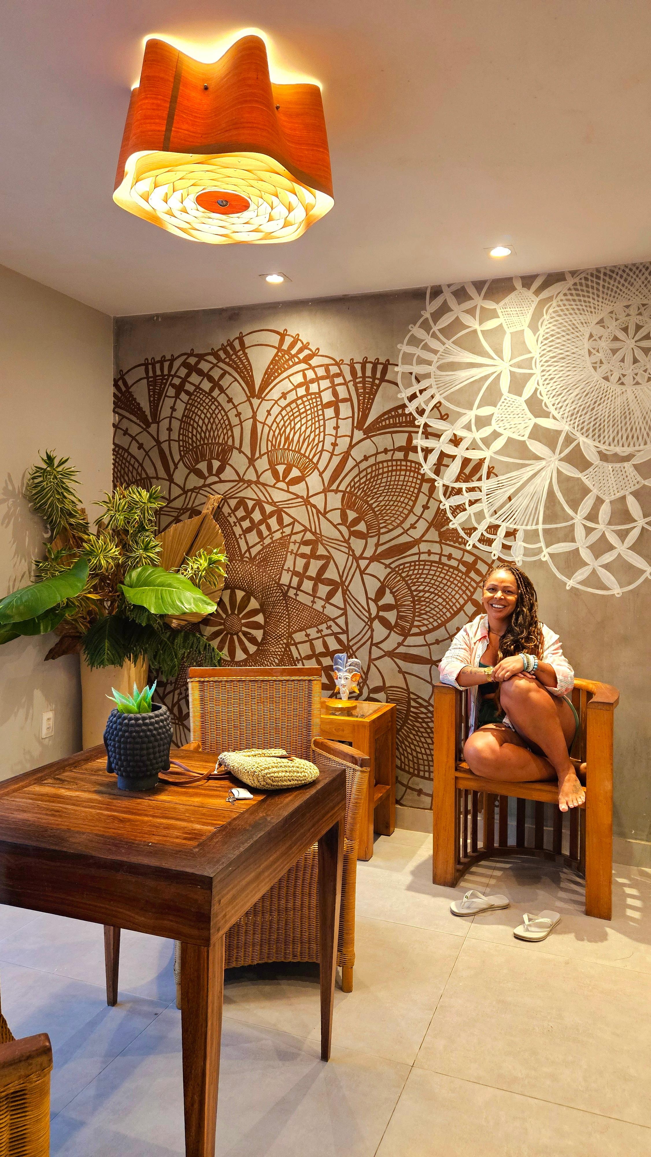 Fiquei apaixonada nessa arte!