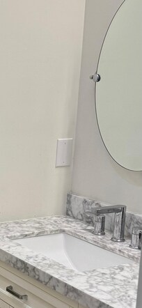 "Fixed" bathroom outlet