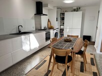 It humbly says ‘a studio’ but in fact a gorgeous cottage. It has everything for your needs, or I’d say it offers more.