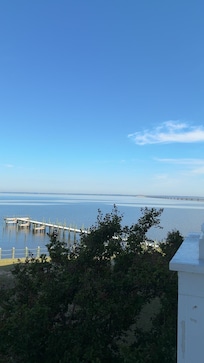 Pictures of the sound from the patio