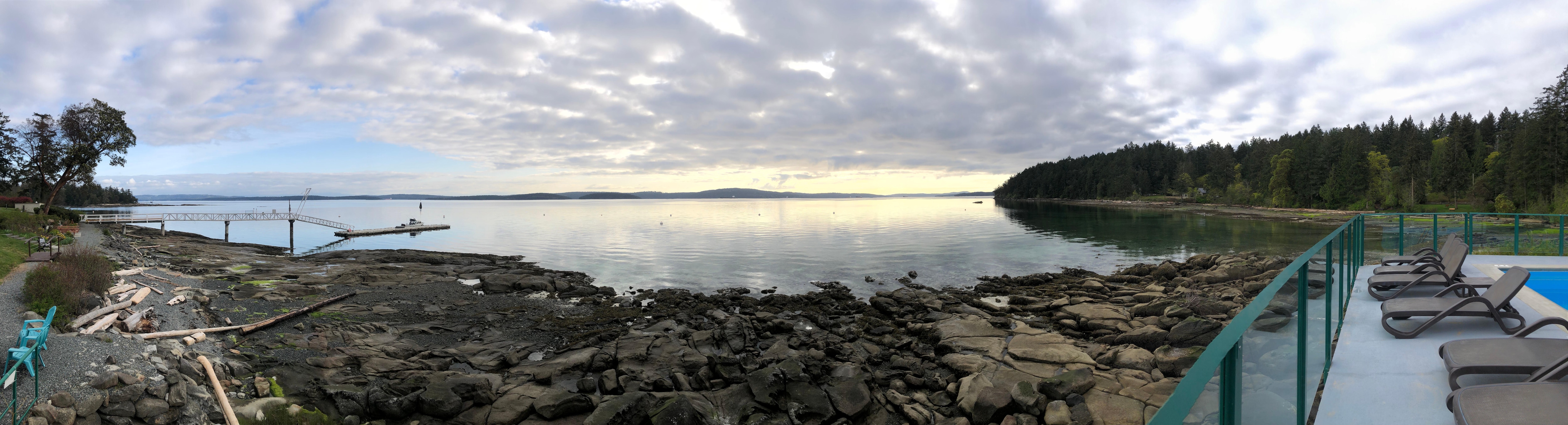 Pano of the beach. 