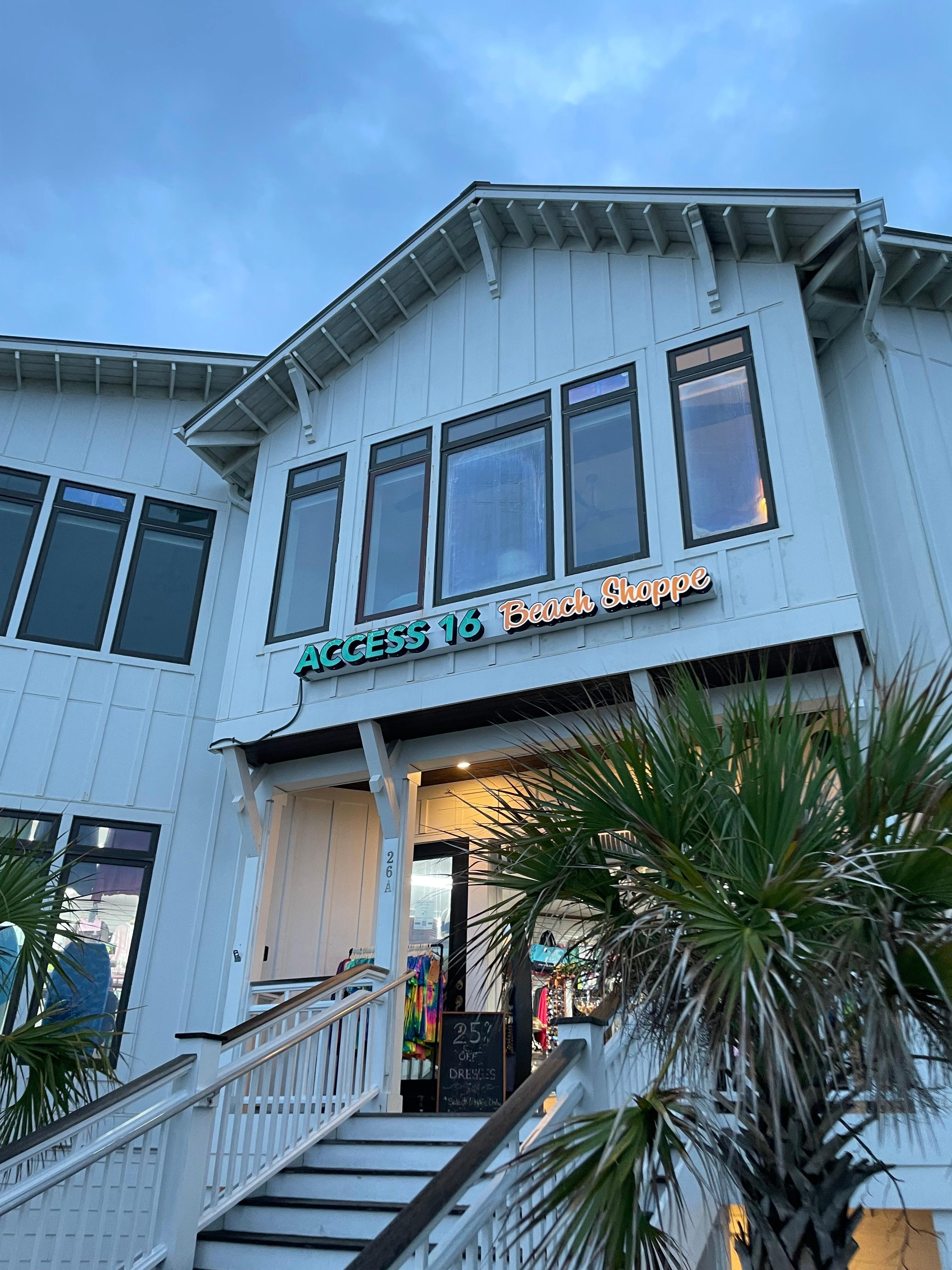 Nice shops steps away!