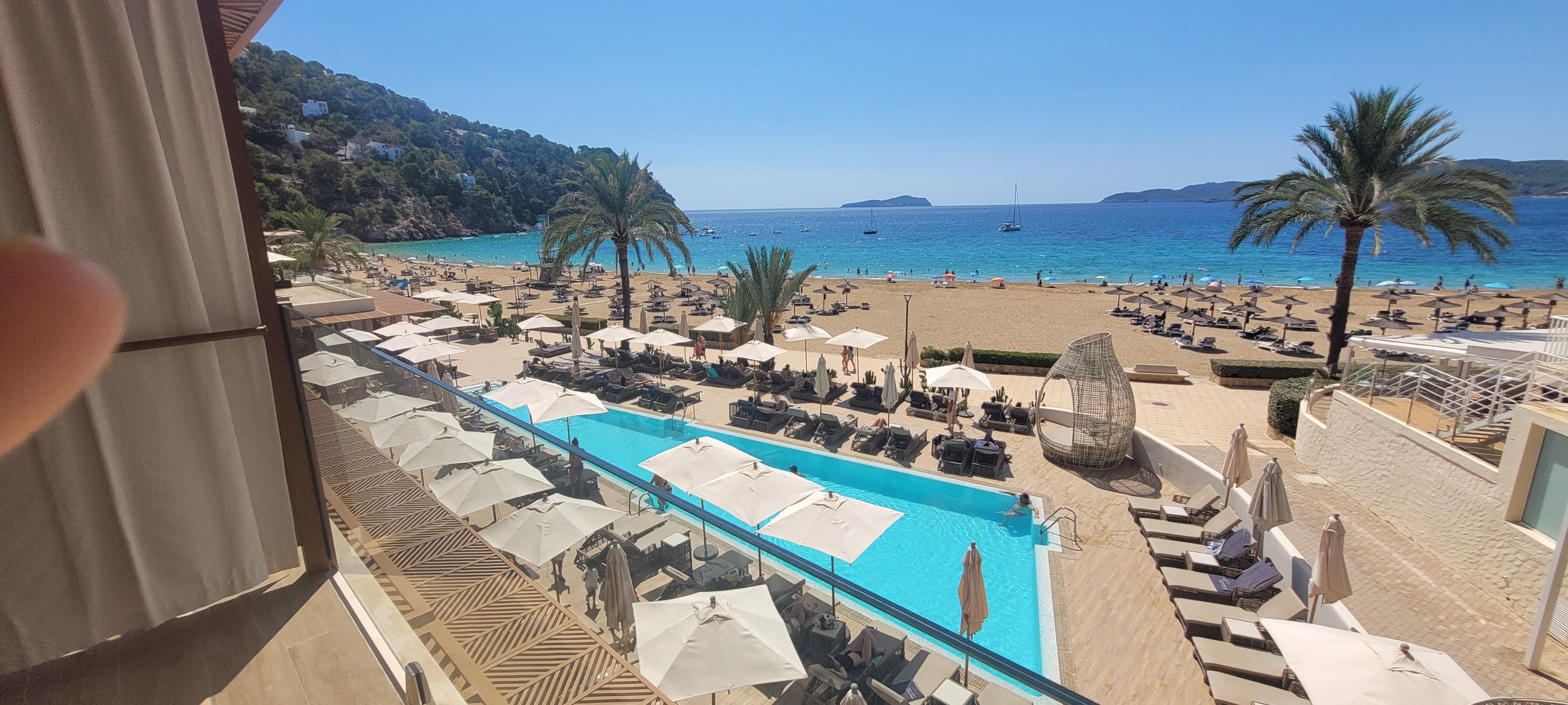 View from our balcony