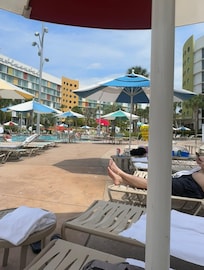 Unique pool areas and bars