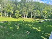 Open grass area