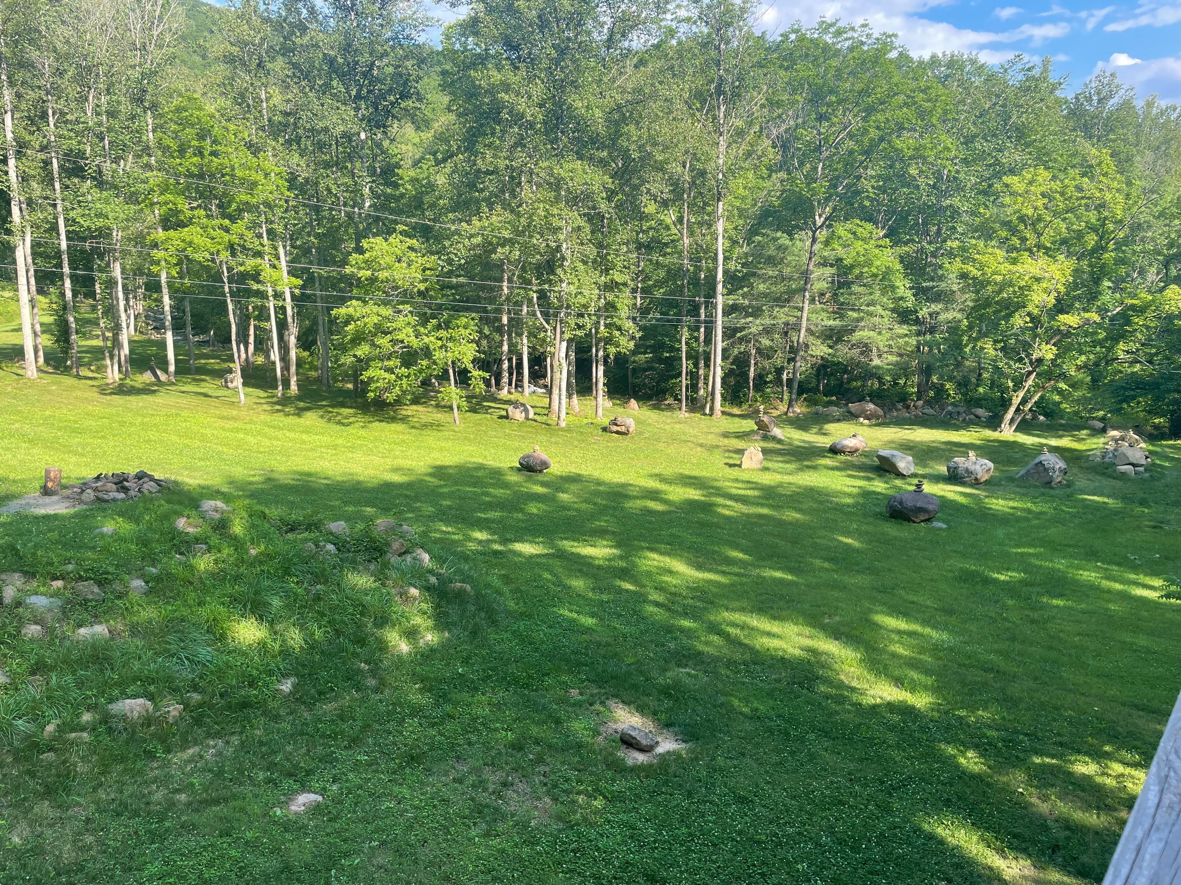 Open grass area