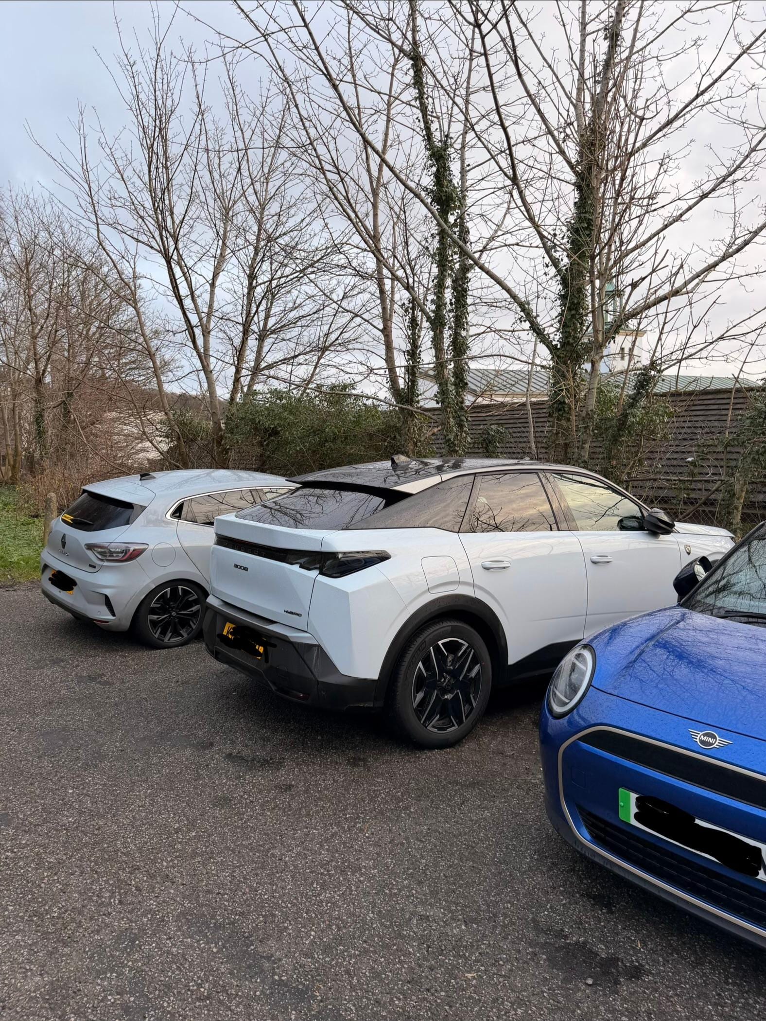 Additional parking area