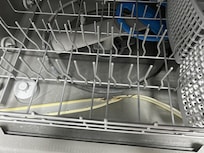 Dishwasher gasket burned and afraid to use it. The garbage disposal didn’t work