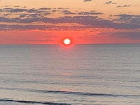 Sunrise from the deck