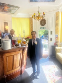 A wonderful welcome from the owner