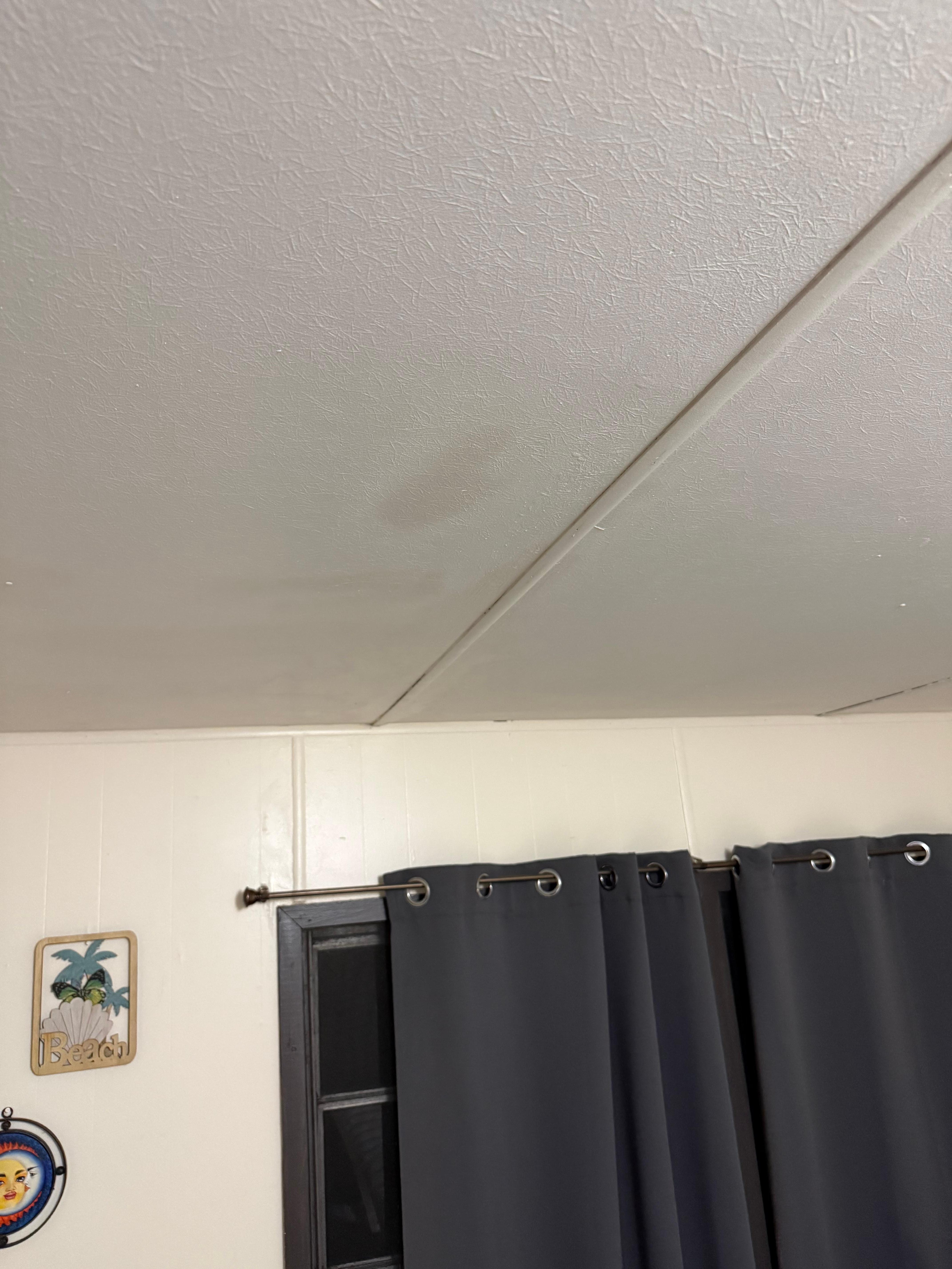 Dark spots on ceiling