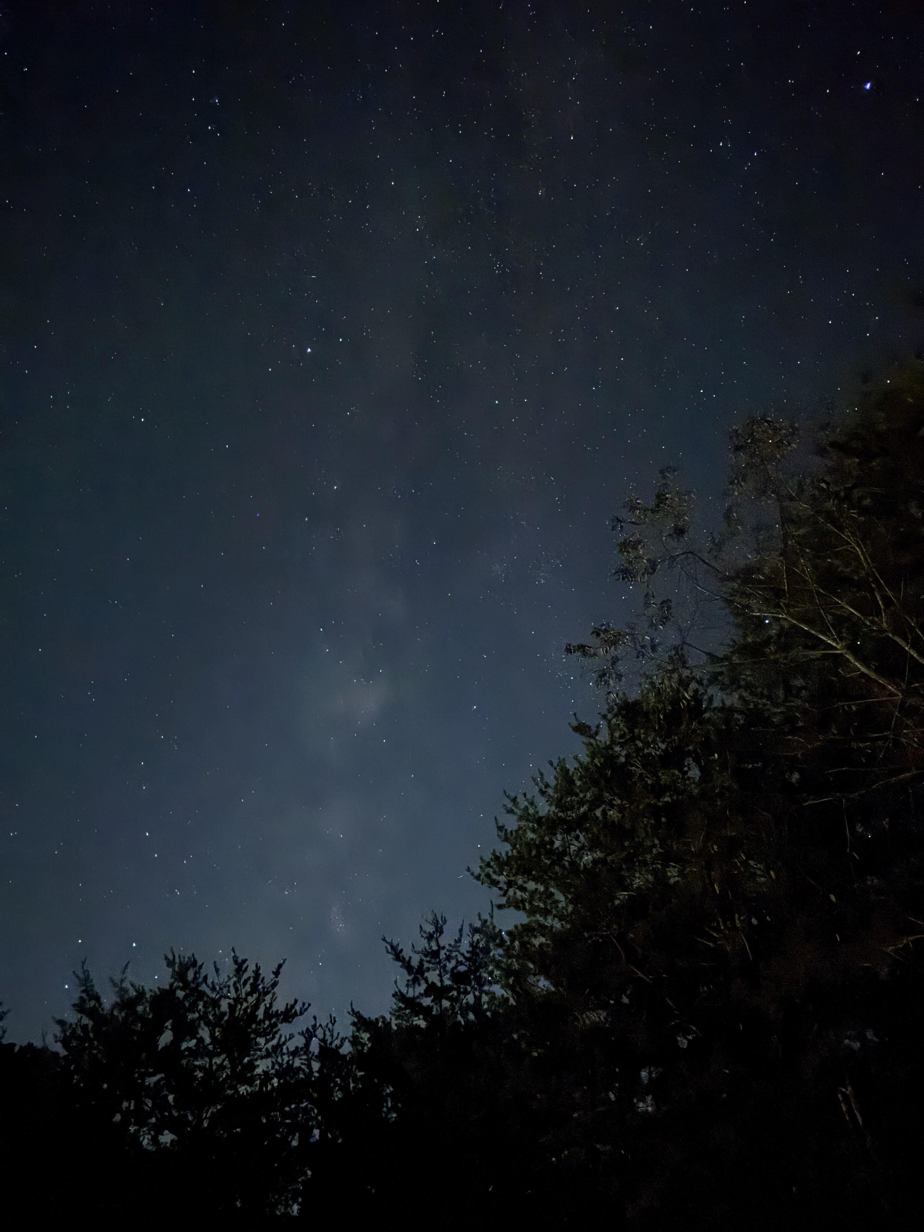 The Milky Way from the back porch October 2025